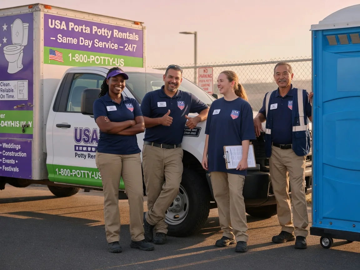 Porta Potty Rental company in Shiloh, NJ